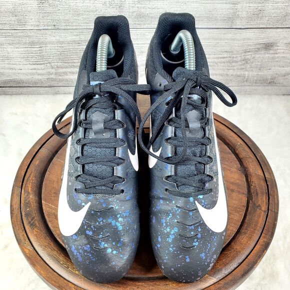 Nike Zoom Rival S 9 Black Indigo Fog Speckled Men's Size 8.5 Track Runni… - Picture 6 of 12